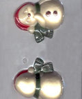 Cute Snowman 3-D Candy Mold
