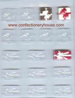 Presents With Bows Candy Molds