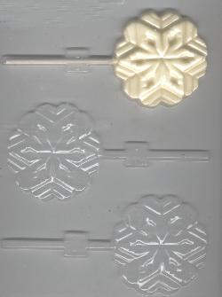 Snowflake Pop Candy Molds - Confectionery House