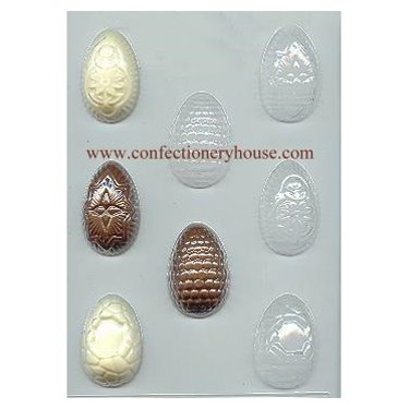 Fancy Eggs Candy Mold