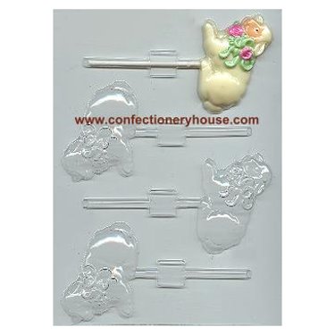 Lamb With Bow Pop Candy Mold