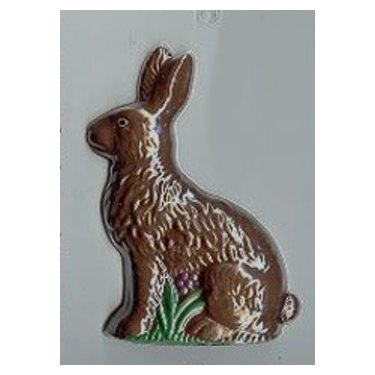 8 in. Sitting Bunny Candy Mold  Part-A