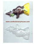 3-D Witch Chocolate Mold 
