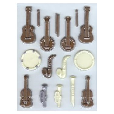 Musical Instruments Candy Mold