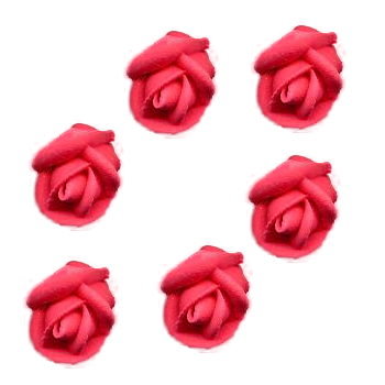 Small Red Royal Icing Roses