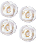 Medium White Royal Icing Roses