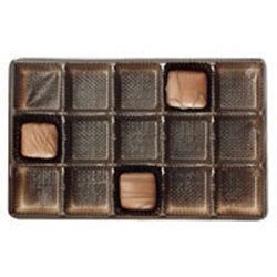 15 Cavity Brown Candy Tray
