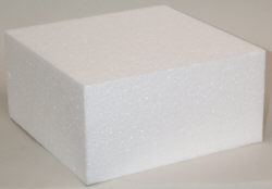 16 X 4 inch Square Cake Dummy - Confectionery House