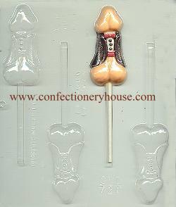 Tuxedo Penis Pop Adult Candy Molds