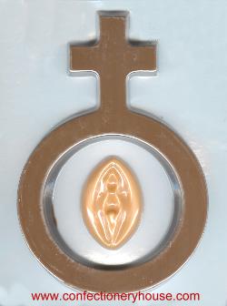 Large Female Symbol With Vagina