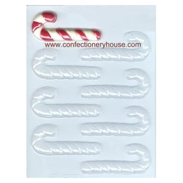 Candy Cane 4"  Pieces Candy Mold