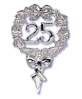 Silver 25 Anniversary Pick