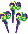 Mardi Gras Mask Jewel Pick