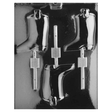 Boot Pop Candy Mold