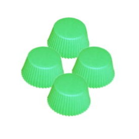 Green Mini Muffin Cups