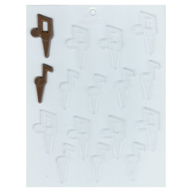 Musical Notes Chocolate Pick Mold