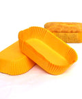Golden Yellow Mini Loaf Baking Cups