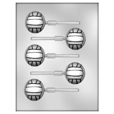 Volleyball Pop Candy Mold