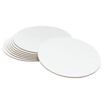 14 in. Waxed Round Cake Boards
