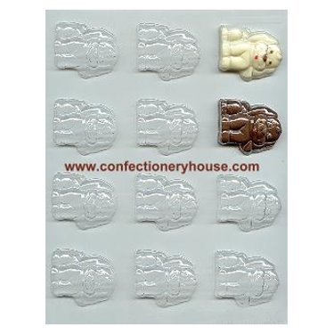 Bite Size Puppy Dog Candy Mold