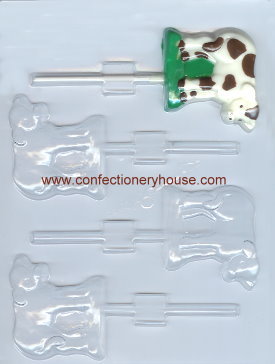Cow  Calf Pop Candy Molds
