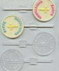 Baby's Christening Pop Candy Molds