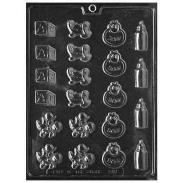 Baby Deco Assortment Candy Mold