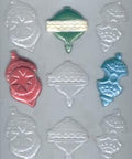 Ornament Pieces Candy Mold