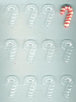 Candy Cane Pieces Candy Mold