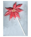 Large Poinsettia Pop Candy Mold