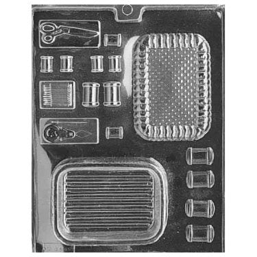 Sewing Kit Chocolate Mold