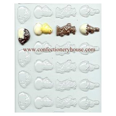 Small Easter Assortment Candy Mold