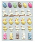 Assorted Easter pieces Candy Mold