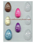 Decorated Eggs Candy Mold