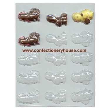 Bite Size Easter Assortment Candy Mold