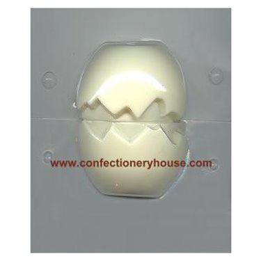 Large Cracked Egg Candy Mold