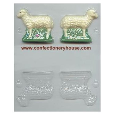 3-D Standing Lamb Candy Mold