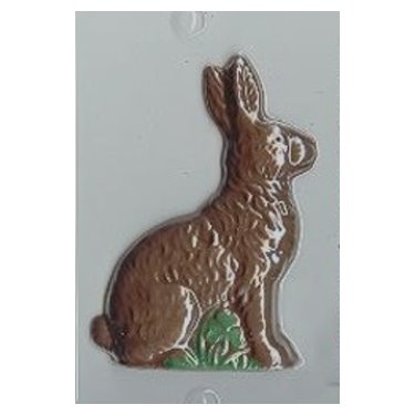 8 in. Sitting Bunny Candy Mold Part B