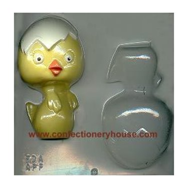 3-D Chick Candy Mold