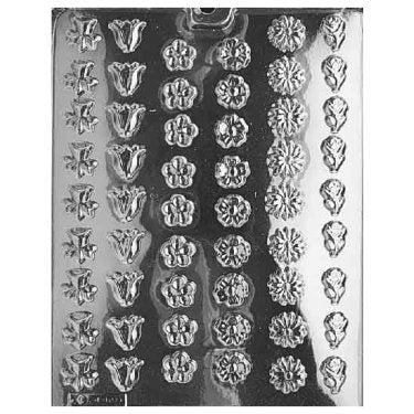 Small Assorted Flowers Candy Mold
