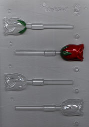 3D Small Rose Lollipop Candy Mold