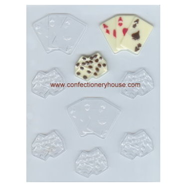 Dice With Aces Candy Mold