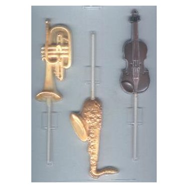 Candy Musical Instruments Musical Instruments Pop Candy Mold - Confectionery House