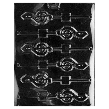 G-Clef Musical Notes Pop Candy Mold