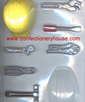 Small Tools and Hard Hat Candy Mold