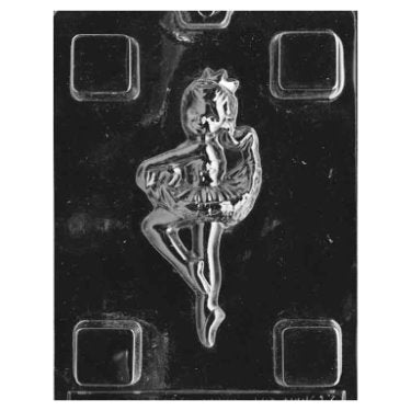 Ballerina Plaque Candy Mold