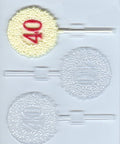 40th Pop Candy Mold