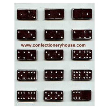 Dominoes Candy Mold