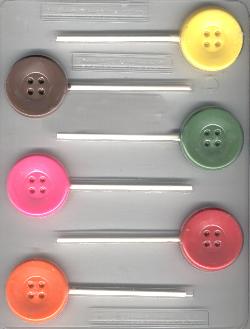 Button Pop Candy Mold