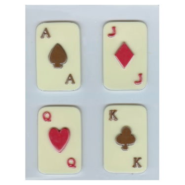 Playing Cards Candy Mold
